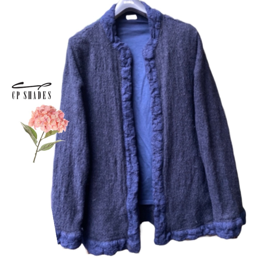 CP Shades Linen Wool Kimono Jacket